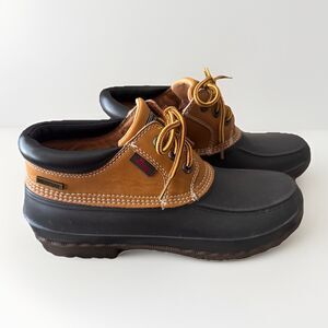 G.H. Bass Huey Duck Boots Size 9 Waterproof Low Top Rain Shoes Discontinued